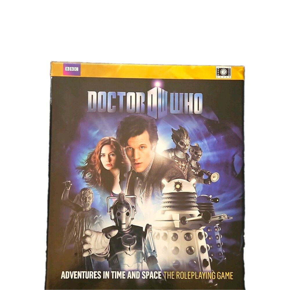 Cubicle 7 Doctor Who Adventures in Time & Space RPG Box Set 2010 CB71109